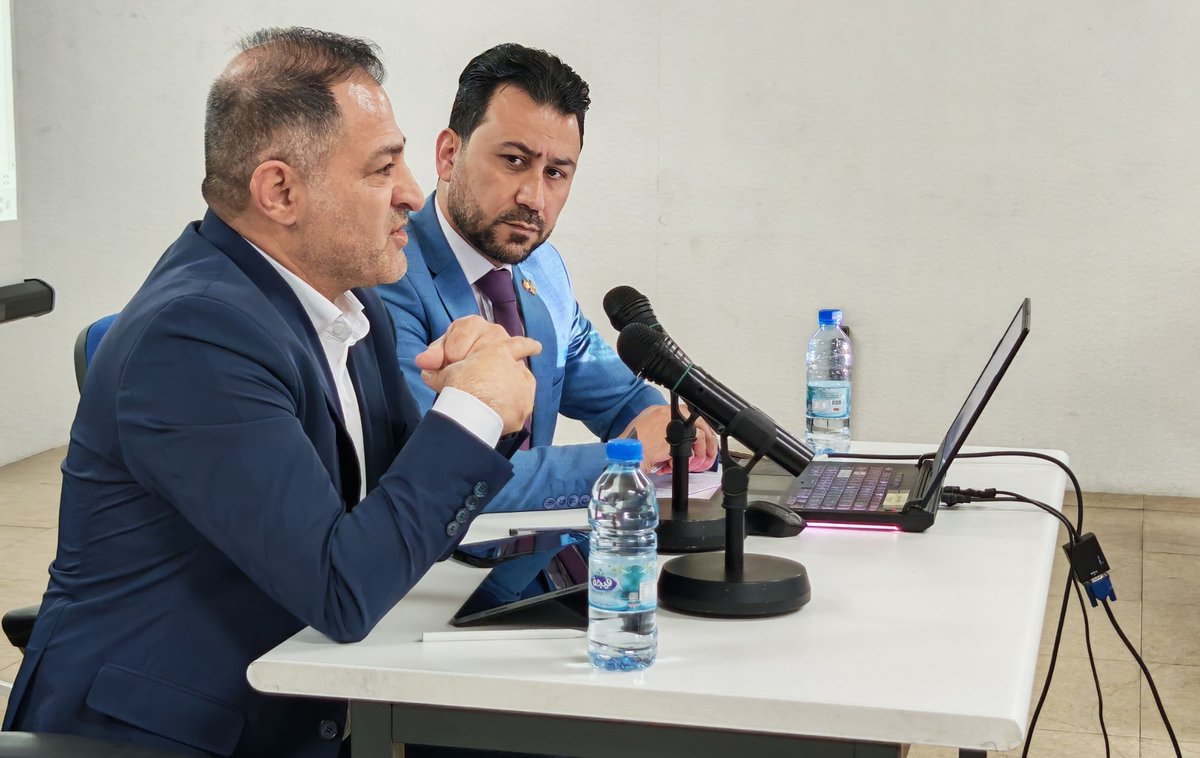 SYJAssociation's tweet photo. مأسسة الحريات الإعلامية في سوريا.. تحديات الانفتاح والاستدامة في منتدى لرابطة الصحفيين السوريين
مزيدا من التفاصيل بالرابط التالي:
https://t.co/TYcVS4GzP4 https://t.co/3kRYn0DW6D