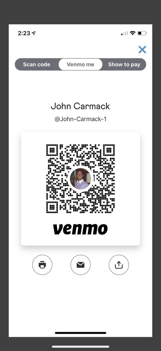 carmack_john's tweet photo. It’s my Birthday tomorrow!!! If anyone would like to spoil me then hit the cashapp or Venmo!!! https://t.co/PLa1uQBFYz