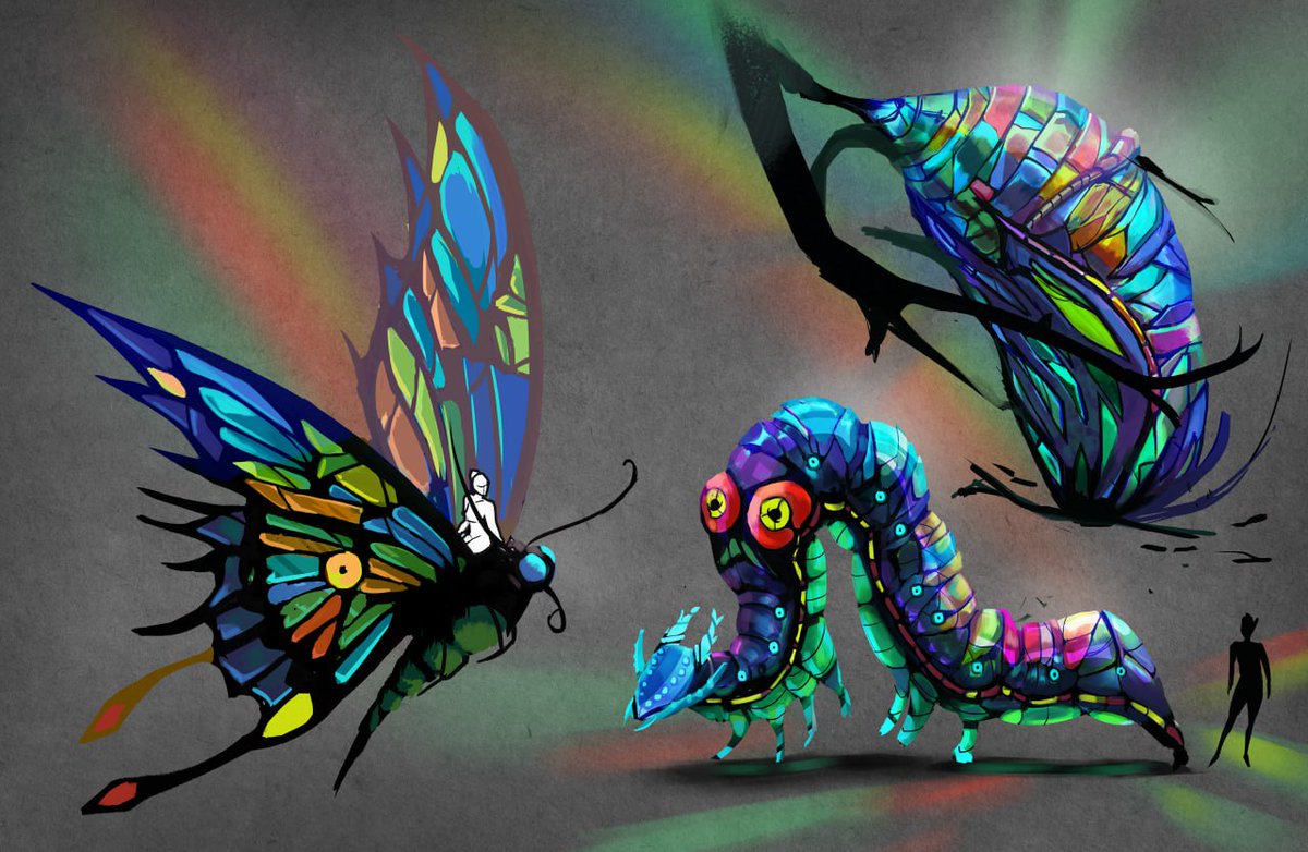 WabbitWhy's tweet photo. Some concept for the personal worldbuiding project
 
#DigitalArt https://t.co/nAzuK5VTW8