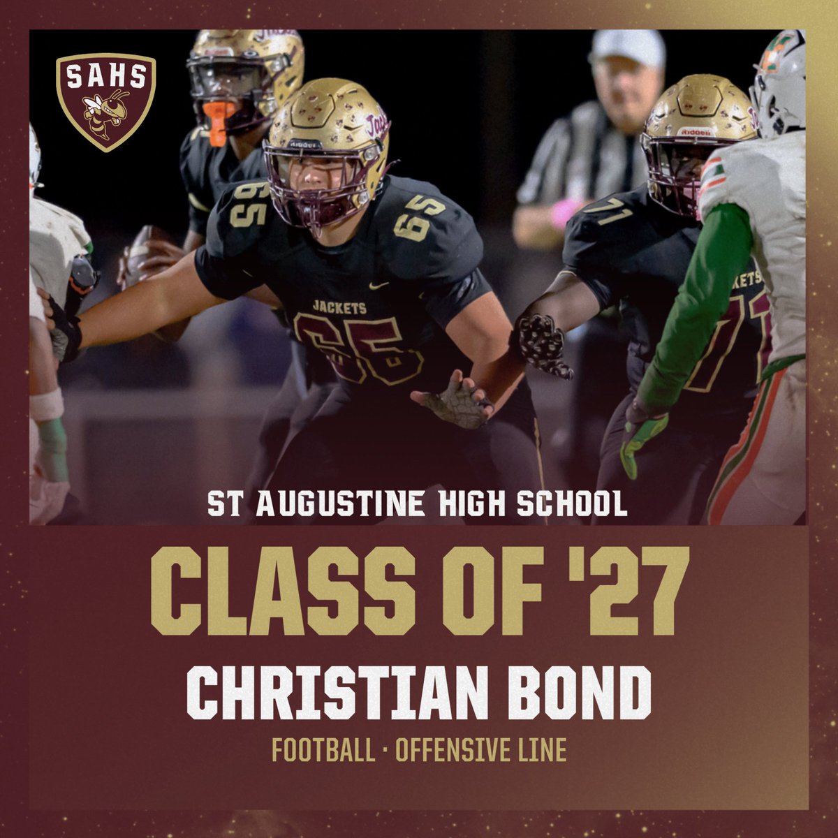 RecruitSAHS's tweet photo. 💎@CB_official11 
💎OL 6'6 305 3.3 GPA
💎Big physical OL who finishes his blocks!
🎥: https://t.co/xIyz7QtkPr 
@larryblustein @247recruiting @Dwight_XOS

Contact for more info! #SWARM 
HC @CoachBraddock_ 
DC @coachcitro 
SPT/Recruiting @mckayt03 @MM_FitnessTrain https://t.co/6h9iiXzzM0