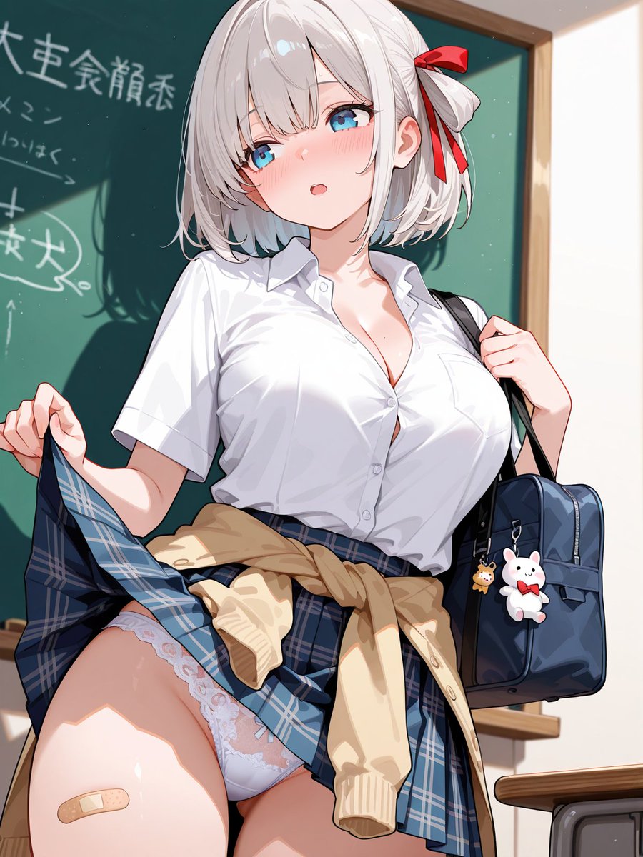 ・ෆ ┈ ┈ ┈ ┈ ┈ ෆ・

　 「は、はい...㊙️」

・ෆ ┈ ┈ ┈ ┈ ┈ ෆ・
HIMITU♡
SFW anime-style illustration. No nudity.