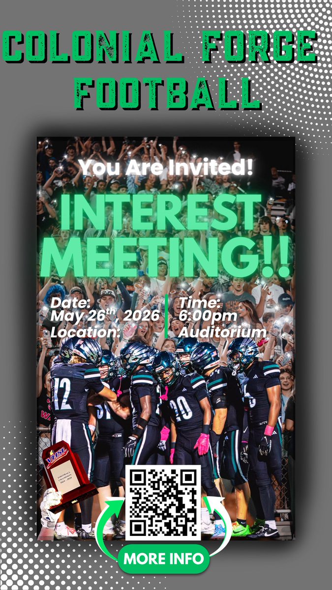Colonial Forge Football tweet media
