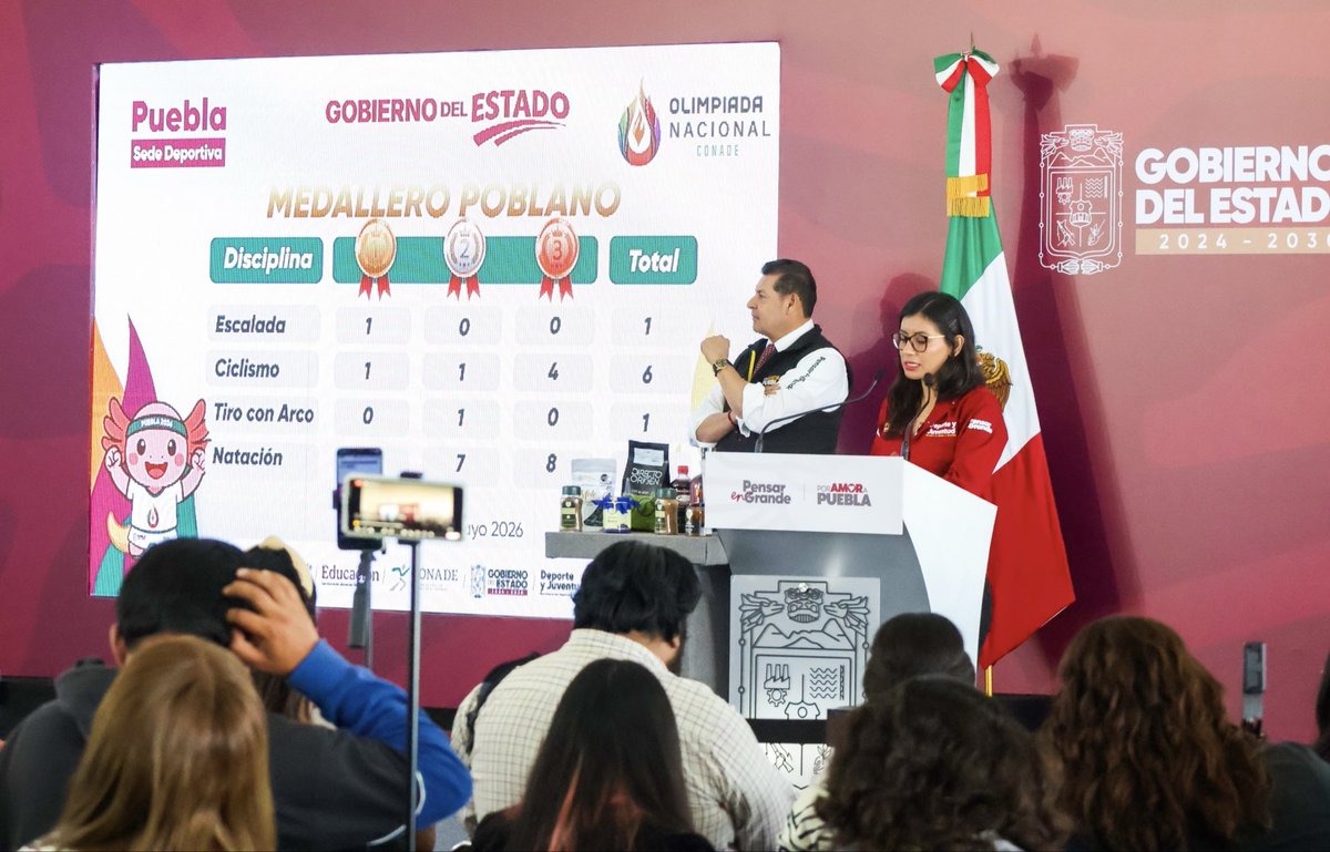 DeporteGobPue's tweet photo. Desde la cancha hasta el ring, demostramos que somos epicentro deportivo nacional. 🫱🏼🫲🏽✨
¡Transformamos el deporte en una plataforma de integración y bienestar!
#MundialitoUniversitario #ChávezVsArce #ON26 #PorAmorAPuebla #TierraDeCampeonasYCampeones https://t.co/3iztVbWC0c