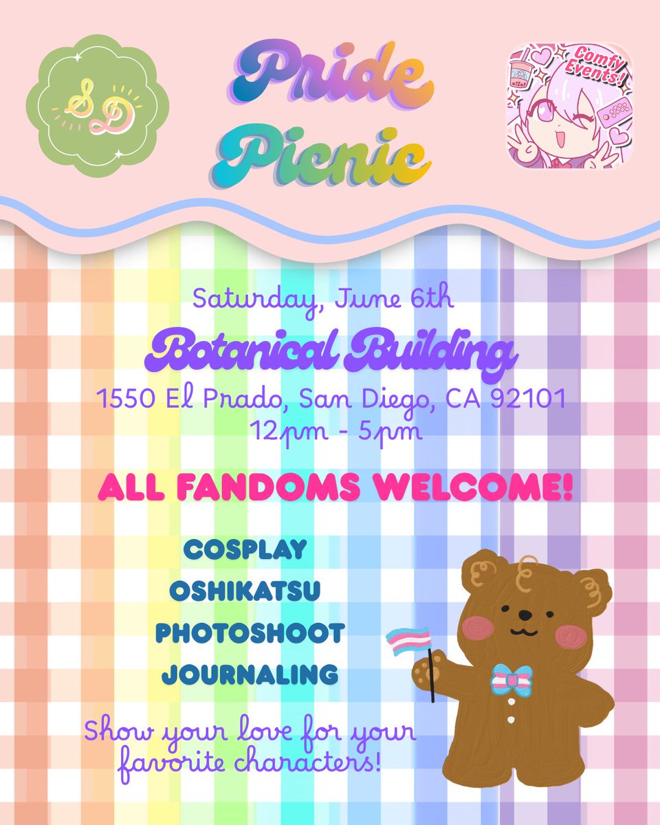 Comfy Events! tweet media
