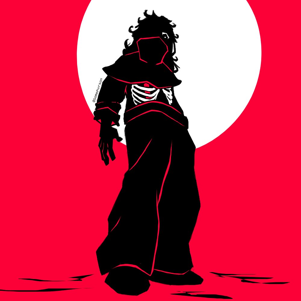 Somepurson's tweet photo. Final piece of art for my work at school, using the art style of Ultrakill, this character is also the main character. I would have made more characters, but I had no time. This one is my favorite of the three.

#art #ultrakill #digitalart #game https://t.co/fofuMG6OxN