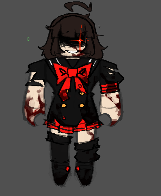 STATICNewsrblx's tweet photo. Aiko redesign, our first killer.
by @sleepieamy
#staticdecay #staticroblox https://t.co/mUHERq4rkG