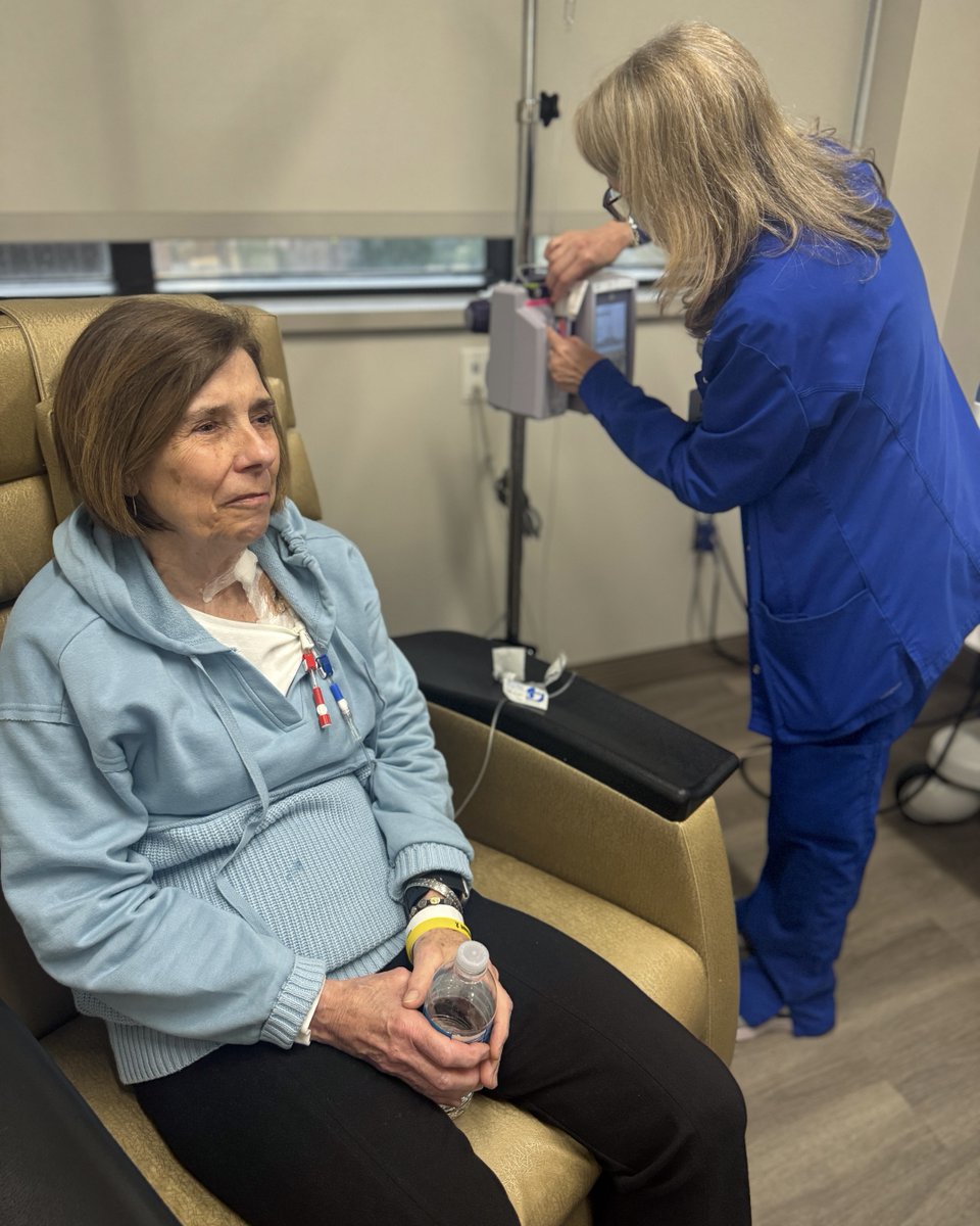 ololhealth's tweet photo. Anne Jordan made history as the first patient in Louisiana to receive outpatient CAR-T therapy at @FMOLHealth | Our Lady of the Lake Cancer Institute. Now she's helping others understand what’s possible with advanced cancer care close to home. Read more: https://t.co/Th2AUuGJto https://t.co/hwTnKO3yAC