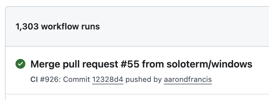 Aaron Francis tweet media