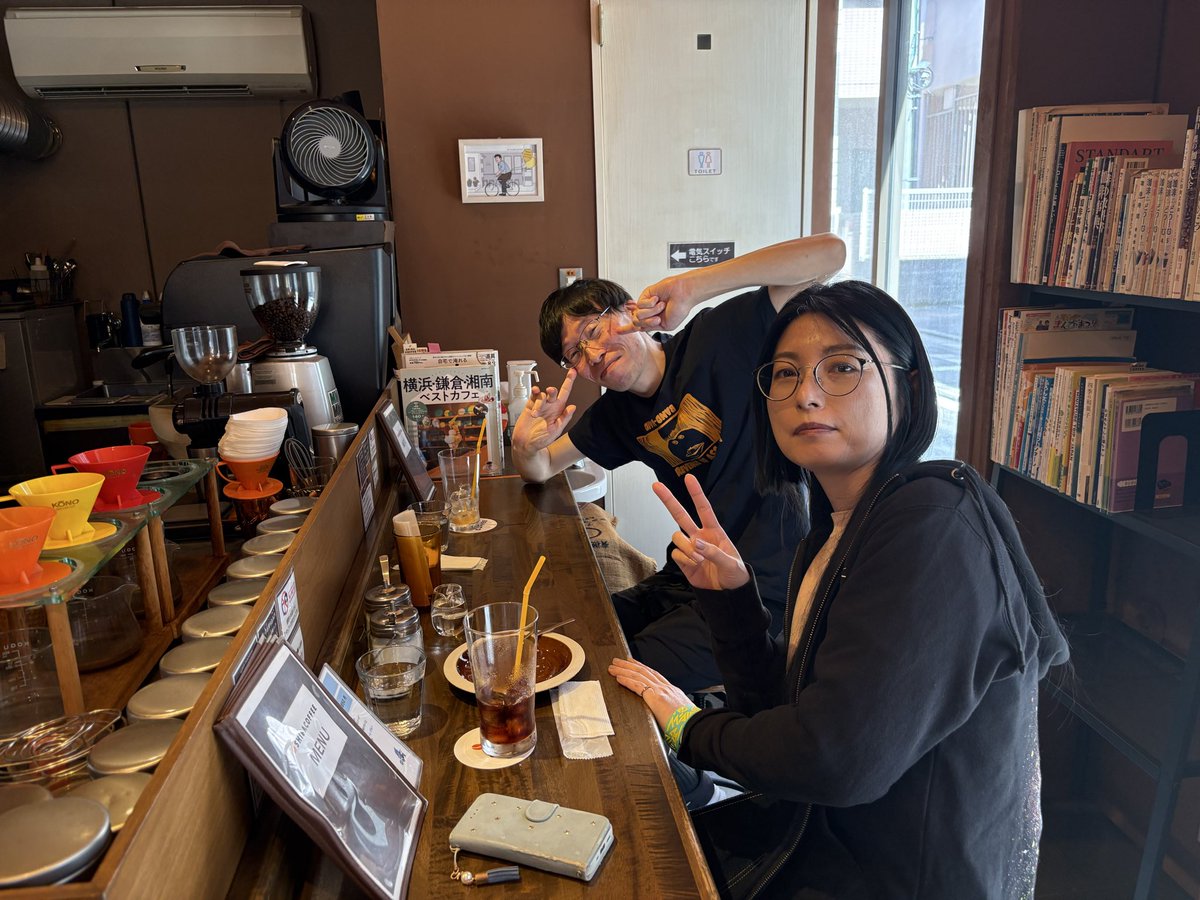 bouyatetsuya1's tweet photo. 関東のお給仕翌日に必ずご帰宅していたSHIBA COFFEEに久々にご帰宅
みんちょちゃんスペシャルは美味しいなぁ☕︎
#bandmaid
#shibacoffee https://t.co/XAI3bD7np2