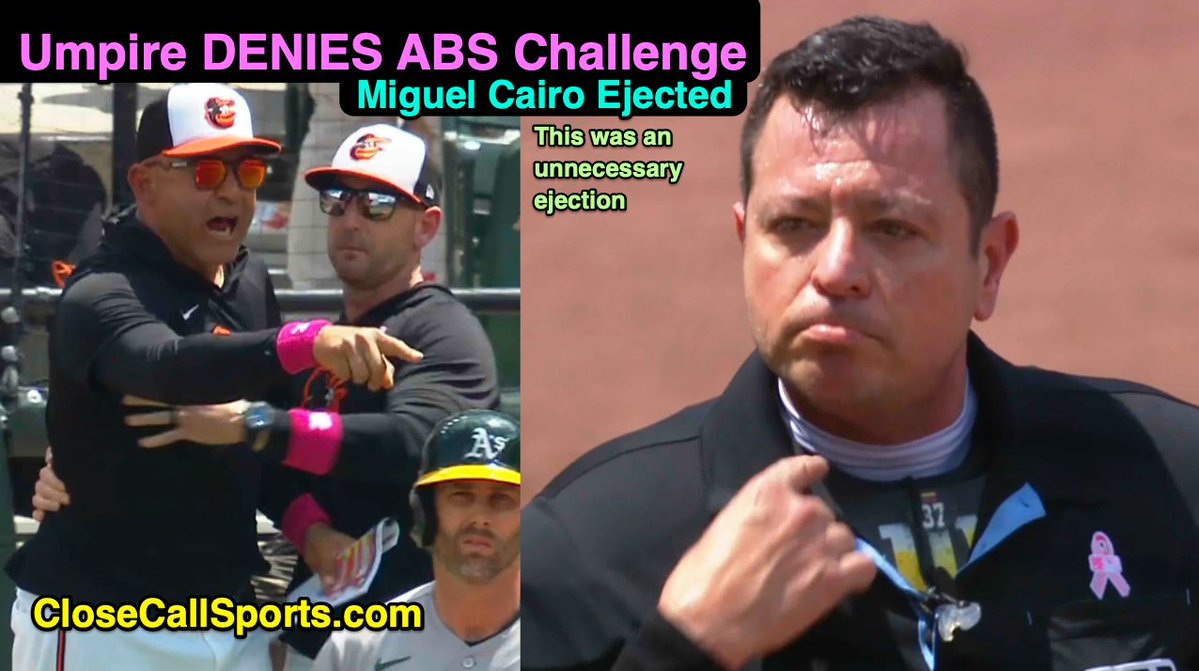 Close Call Sports & Umpire Ejection Fantasy League tweet media