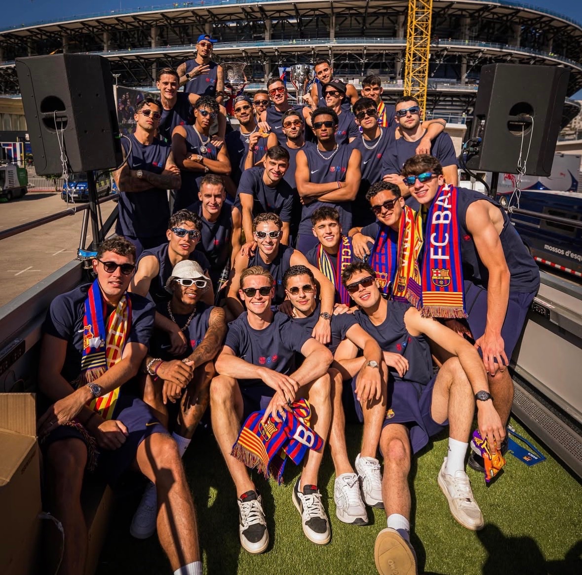 FCB World tweet media