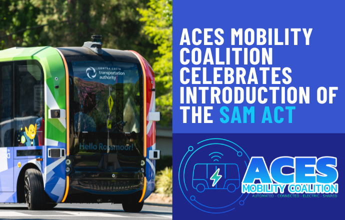 ACES_mobility's tweet photo. 🚨 Major step forward for shared autonomous mobility! The ACES Mobility Coalition applauds @RepKiley for introducing the #SAMAct — modernizing federal rules to give communities a path to deploy autonomous transit. We urge Congress to move it forward. 👏 👉 https://t.co/A5zvmRtkrK https://t.co/4iCjEMt3uh