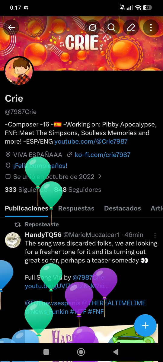 Crie tweet media