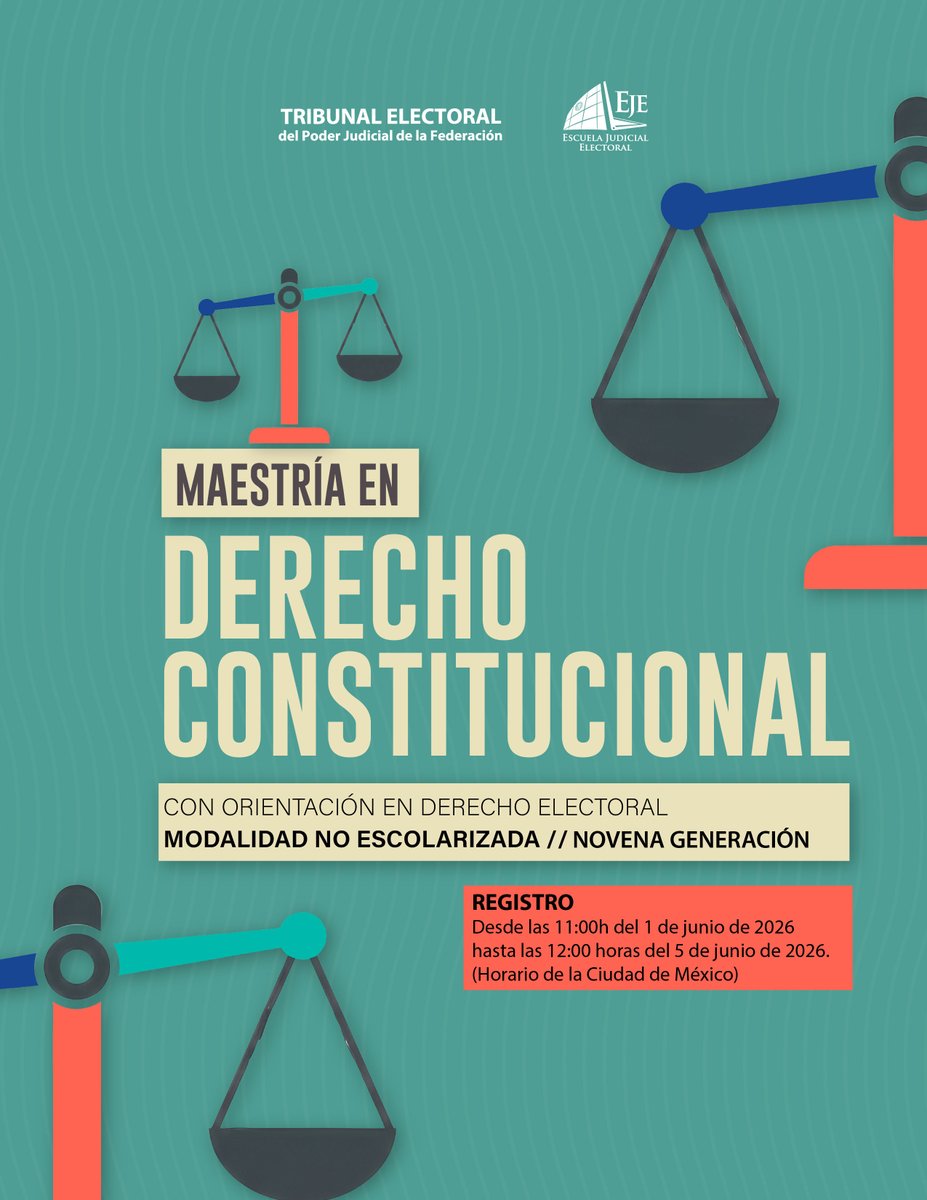 Escuela Judicial Electoral tweet media