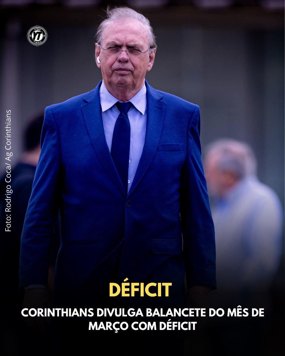 O Corinthians fechou o mês de março com déficit acumulado de R$ 131,1 milhões, número superior ao registrado nos primeiros meses do ano e acima do previsto no orçamento do clube.

Segundo o balanço, os principais impactos vieram das premiações ao elenco pelo título da Copa do