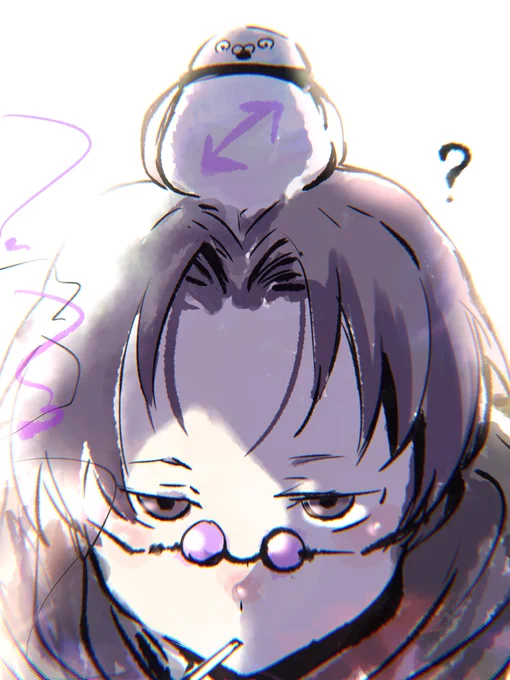 見られてる