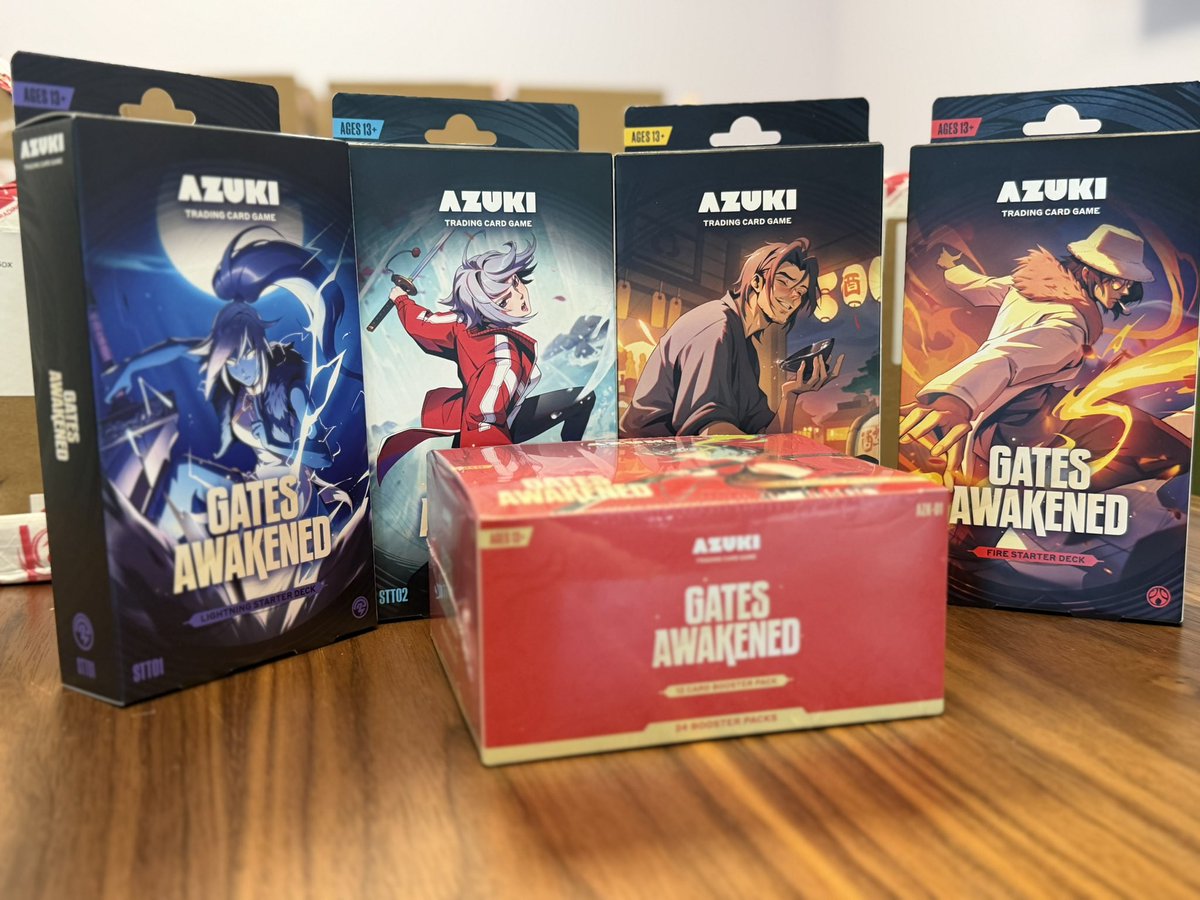 Official Azuki TCG tweet media