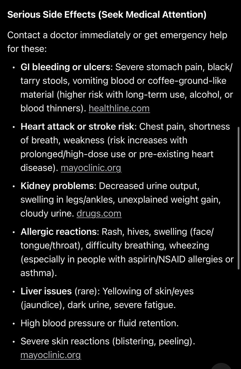 JacupsBoyz's tweet photo. @Kev_Capital_TA I can Chat GPT side affects as well

This is Advil BTW… guess that’s a secret killer too. Just sayin….. https://t.co/bbD5mi4S1S