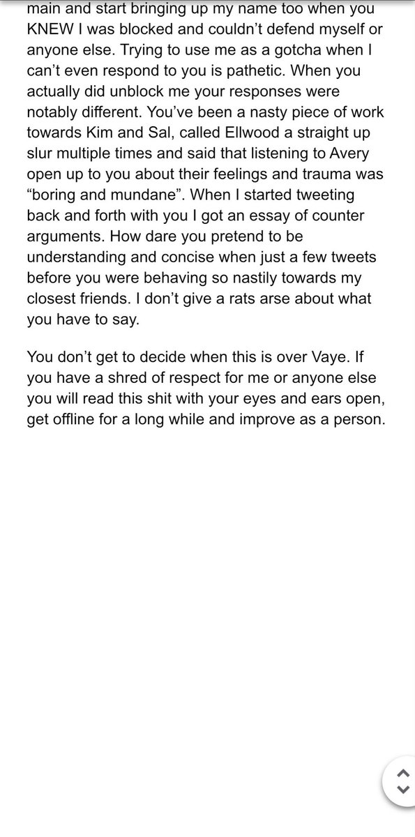 CheetahP3t's tweet photo. A few words about @keepstayingfren because I’m not finished talking yet and you don’t get to decide that for me.

Tysm to all my oomfs and pookies <3 https://t.co/ulqbLS9XTG