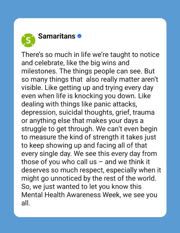 Samaritans Scotland tweet media