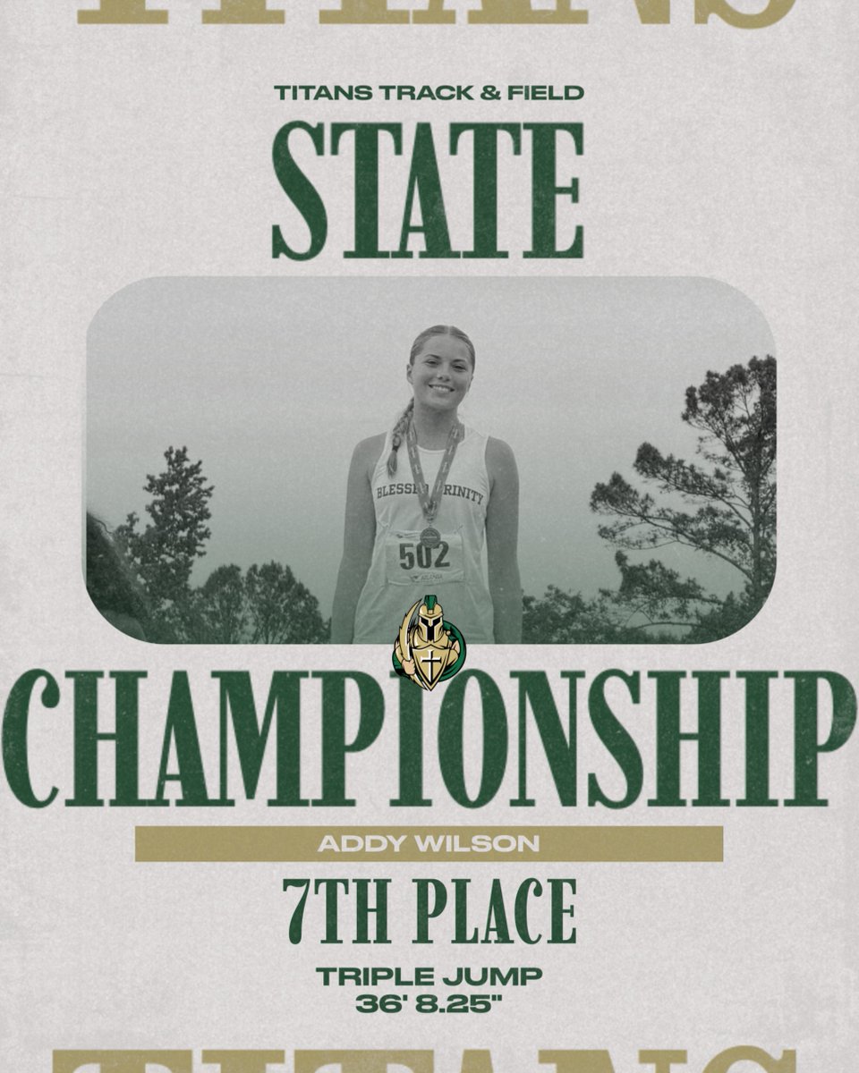 BTTitansTrack's tweet photo. Addy takes 7th and medals at STATE! https://t.co/hKhvZ74IfG