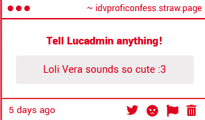Idvproficonfess's tweet photo. ⚠️ Loli ⚠️

(Sorry for late post) https://t.co/zBlOfO8AKl