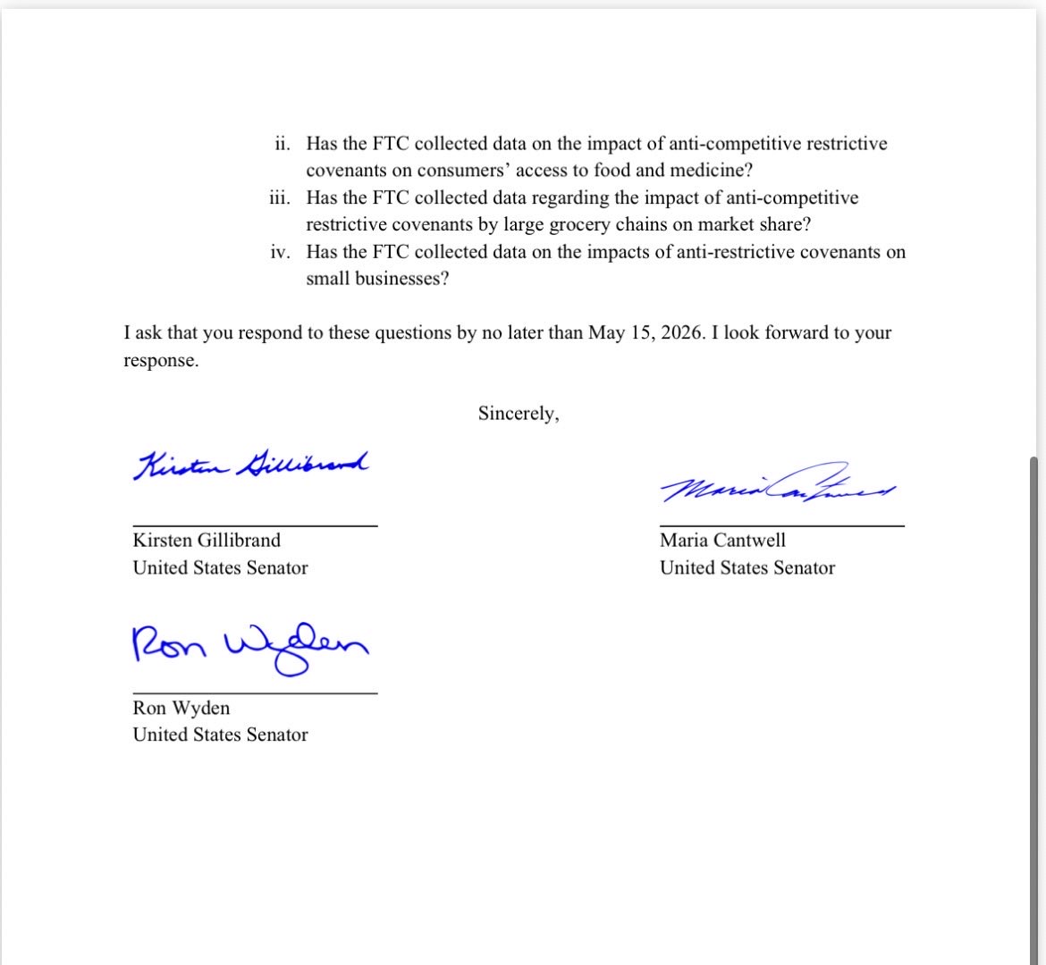 Sen. Maria Cantwell tweet media