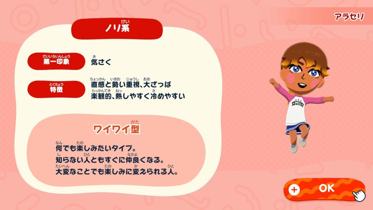 ネオサイハテ島 の住人】 No.044 アラセリ【Re: 過去】 (公式Mii