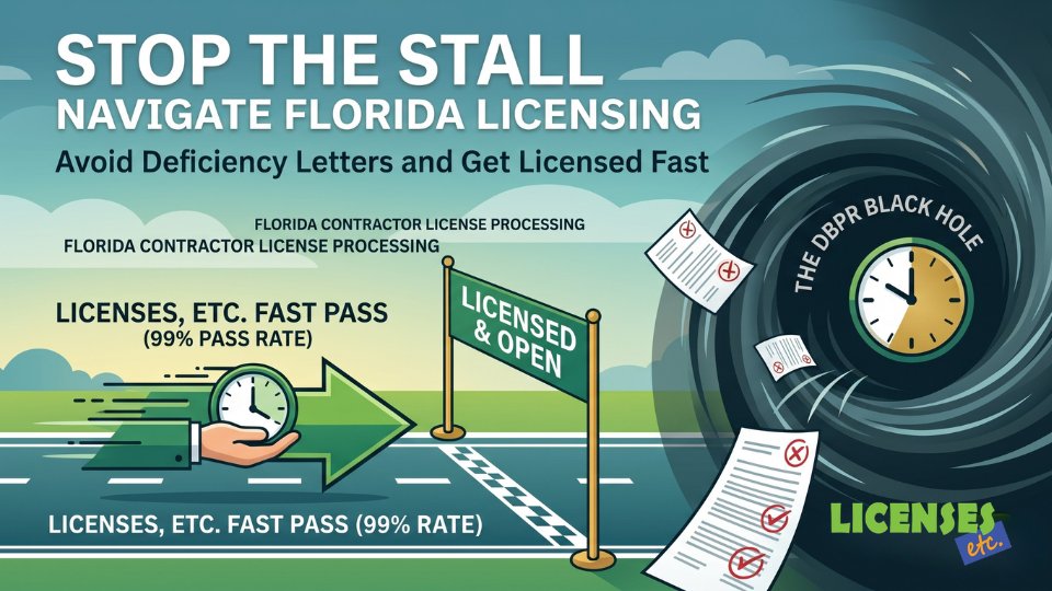 licensesetc's tweet photo. 🚀 𝗦𝘁𝗼𝗽 𝘁𝗵𝗲 𝗦𝘁𝗮𝗹𝗹: 𝗜𝘀 𝗬𝗼𝘂𝗿 𝗖𝗼𝗻𝘁𝗿𝗮𝗰𝘁𝗼𝗿 𝗟𝗶𝗰𝗲𝗻𝘀𝗲 𝗦𝘁𝘂𝗰𝗸 𝗶𝗻 𝗮 "𝗕𝗹𝗮𝗰𝗸 𝗛𝗼𝗹𝗲"? Checking your DBPR application status only to see zero progress? You might be a victim of the "Black Hole" effect.

Read More: https://t.co/Exi4dj3A8j https://t.co/gEf9XRIMqG