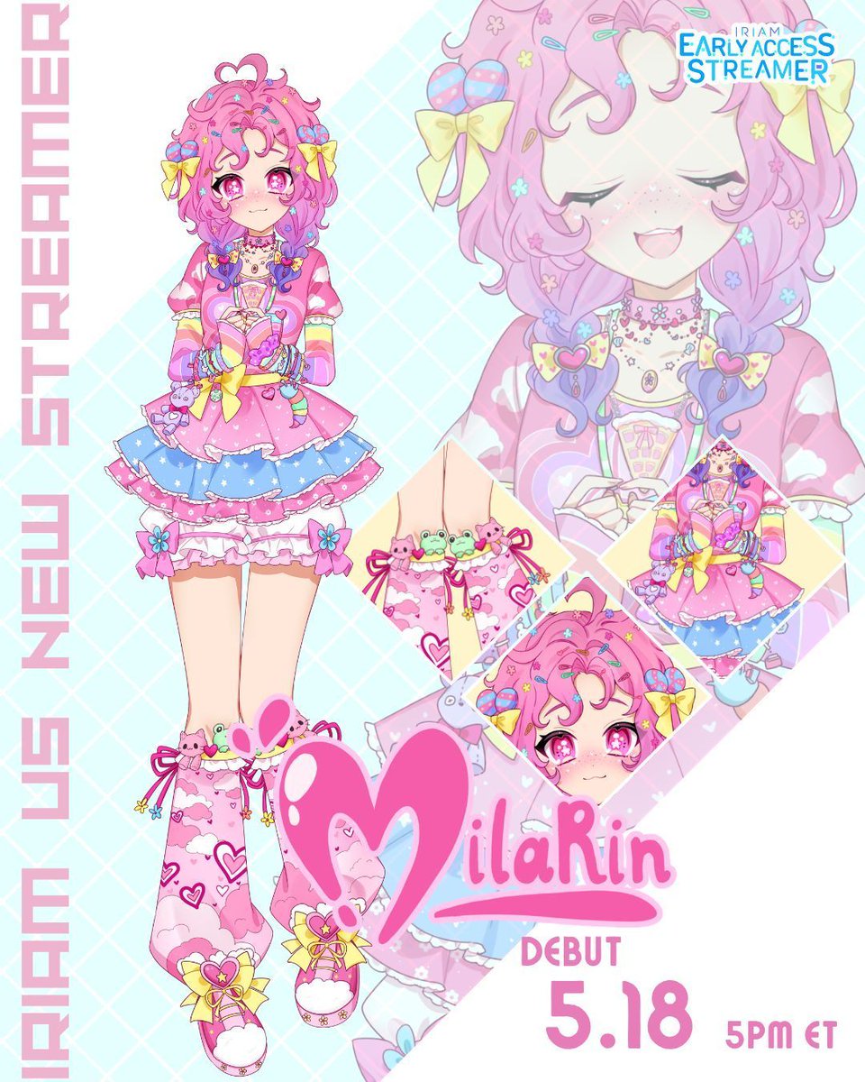 Mila Rin ❀ IRIAM Pre-Debut ❀ tweet media