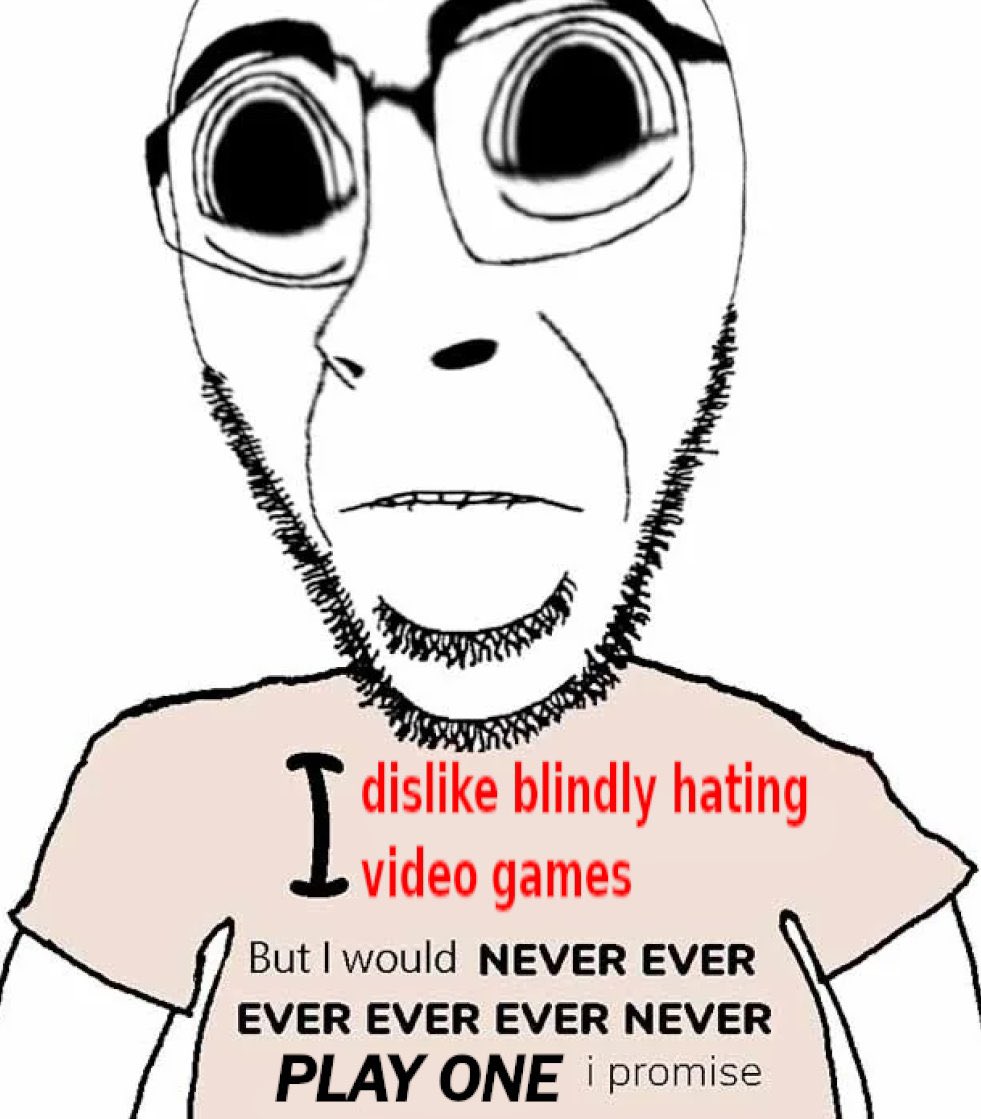yungbusto's tweet photo. @ExoGhost its literally just this, every single time. people defend these egregious games just to say "I'm not buying it but the hate feels sooo forced" https://t.co/guHqYkzWwO