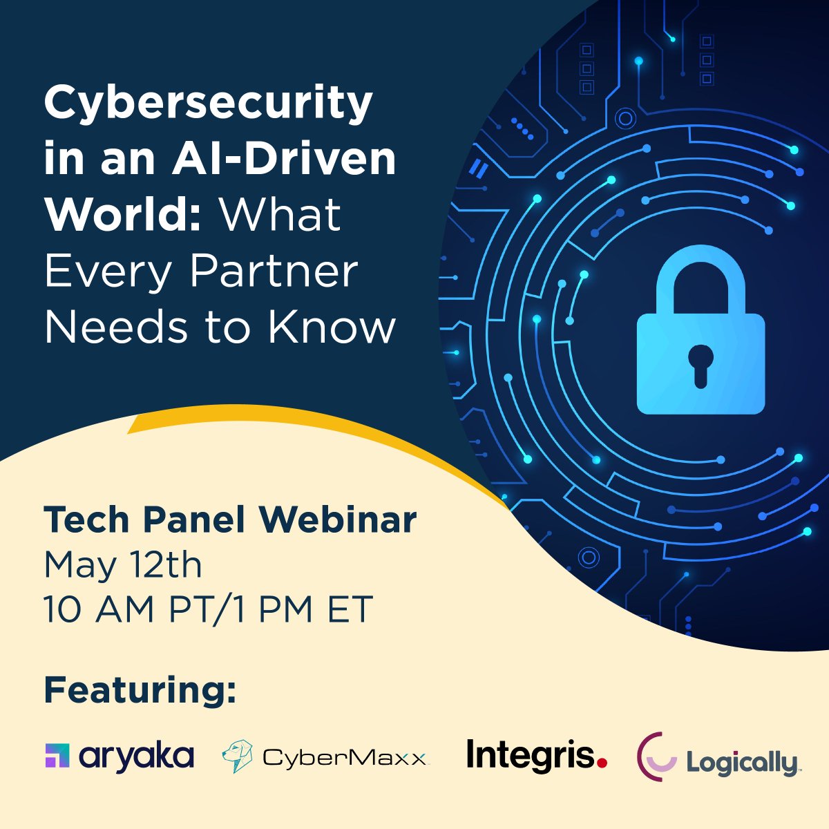SandlerPartners's tweet photo. Tomorrow, join Eric Beller for the Sandler Partners Cybersecurity Webinar with panelists from top Providers @AryakaNetworks, @getcybermaxx, @integrisit, &amp; Logically. Hear how their solutions are addressing evolving AI-driven threats. RSVP: https://t.co/kIOivg697m https://t.co/DcFifrCgrq