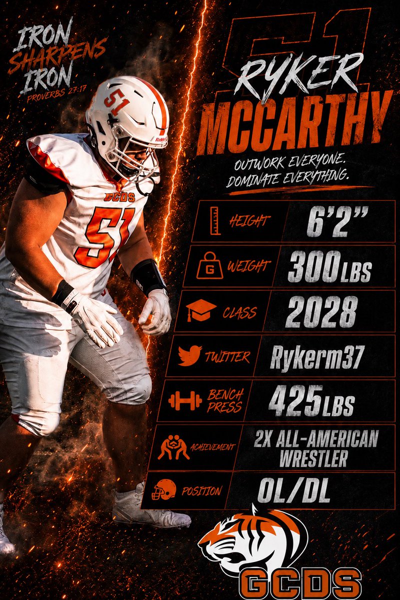Rykerm37's tweet photo. Excited to be competing at the Canterbury showcase on May 19th!
@CoachMurphGCDS @Football_GCDS https://t.co/Hhjw4pHYzG