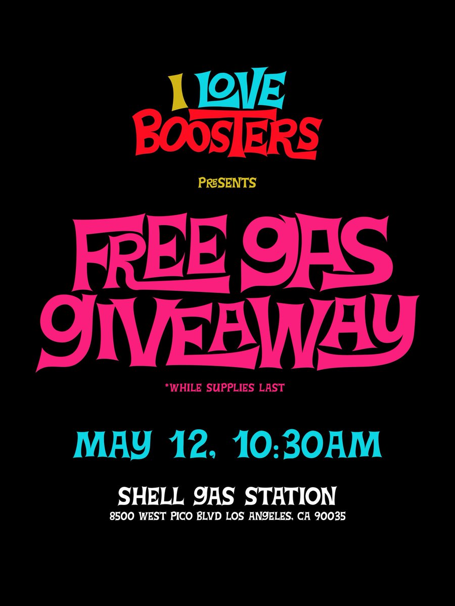 I Love Boosters tweet media