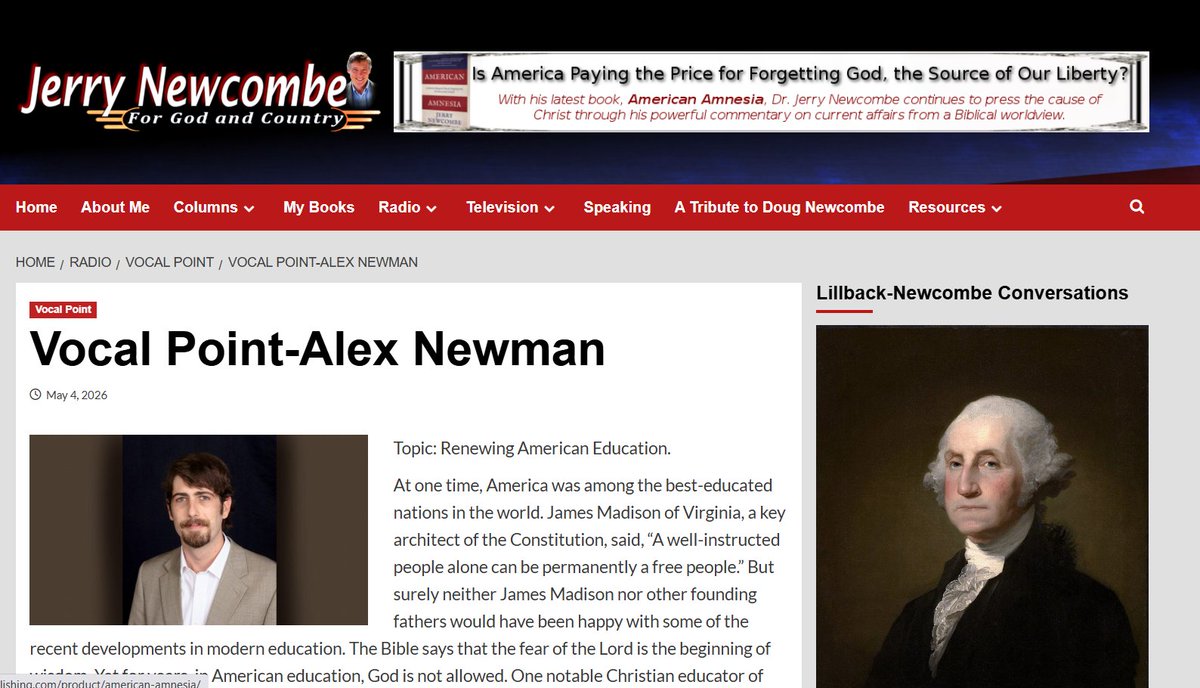 Alex Newman tweet media