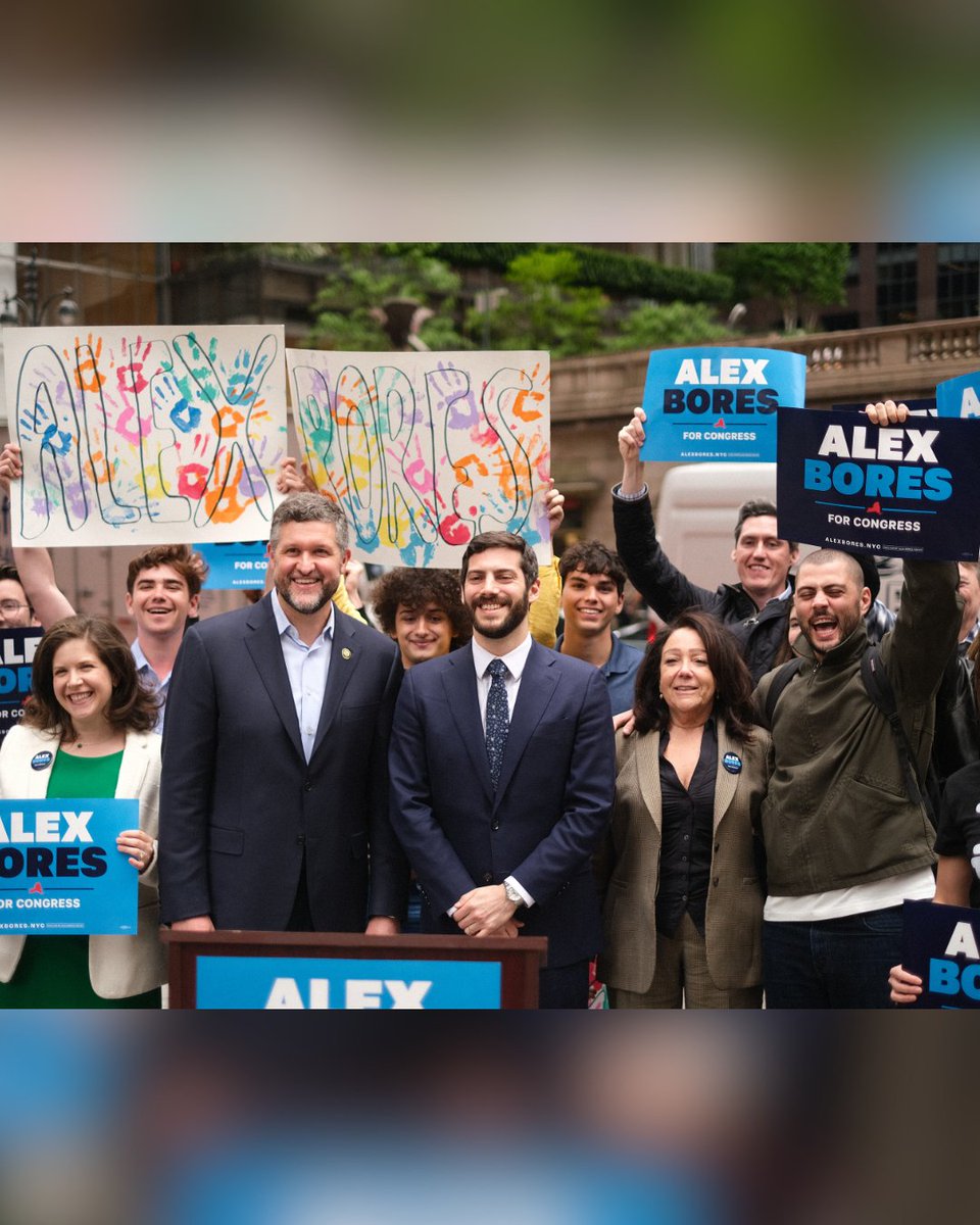 Alex Bores tweet media