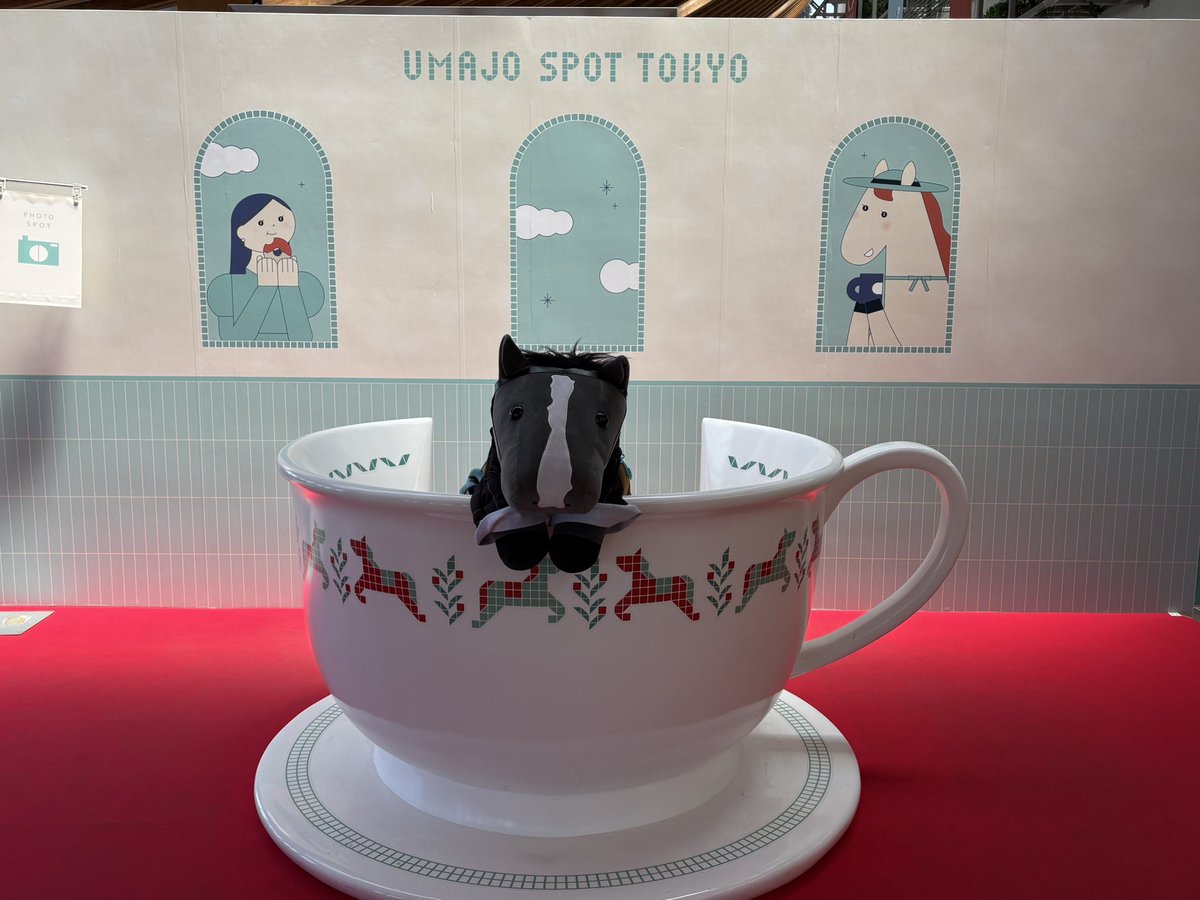 NHKマイルカップ@東京競馬場② オークラで優雅にブランチ 窓からお馬の
