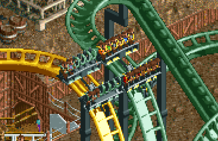 RollerCoaster Tycoon tweet media