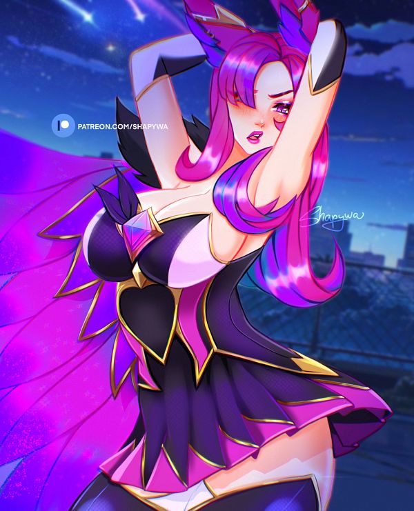 ᅠᅠ💜🐦‍⬛ Xayah 🐦‍⬛💜 tweet media