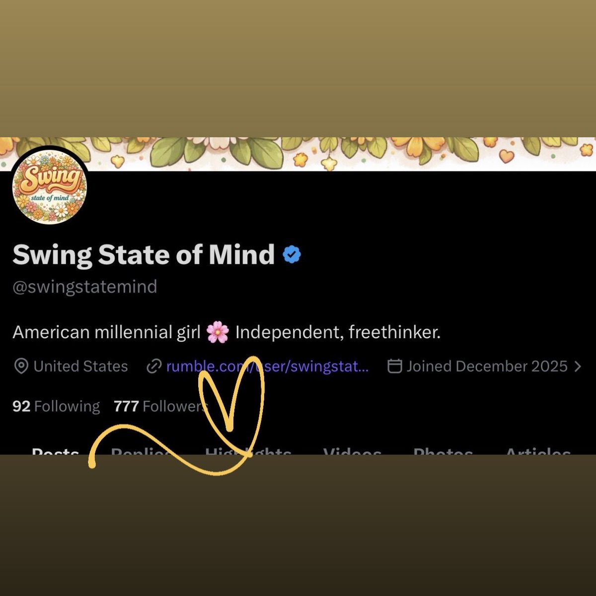 Swing State of Mind tweet media