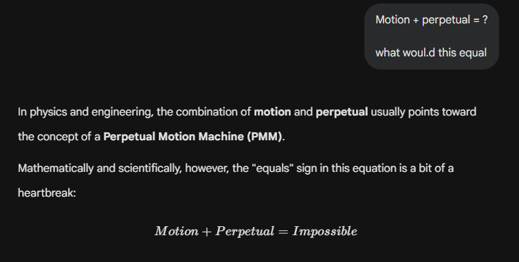 kazzed1x's tweet photo. Motion + perpetual = Impossible https://t.co/zH7eIdTsTR