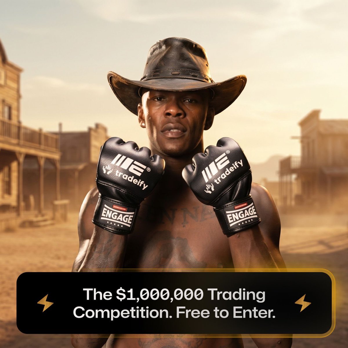 Israel Adesanya tweet media