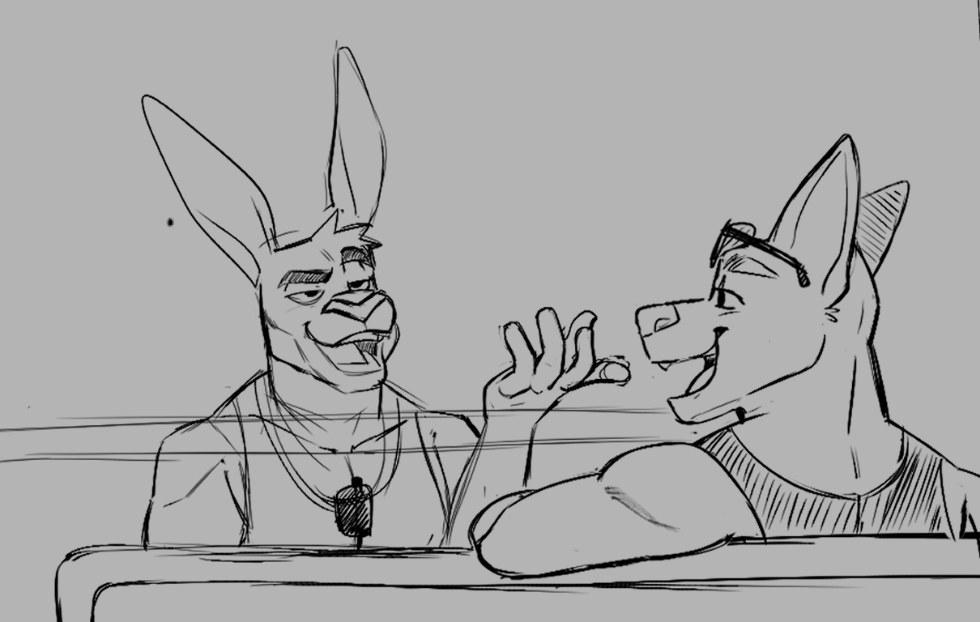 BooBeMineComic's tweet photo. All tiers just got a new batch of WIPs/BTS content like this. Gotta keep em guessing as to who/what is coming up in the story. >:3 https://t.co/TT6WzZcrVs
