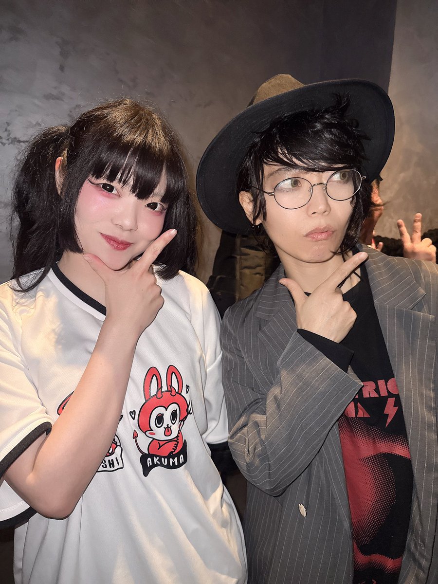 にゃんとツーショット😚♥️🧟