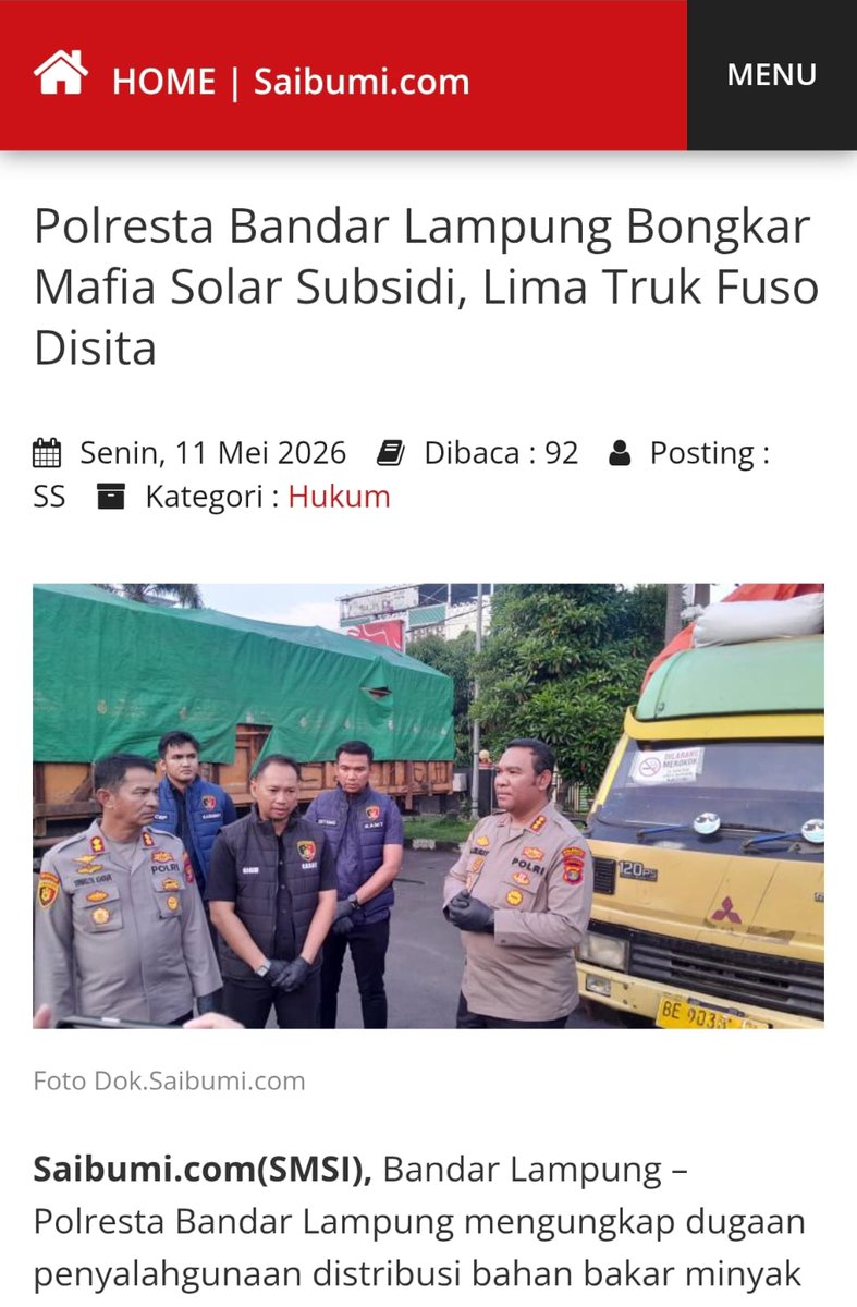 cules18999's tweet photo. Polri memastikan zero tolerance terhadap pelaku kejahatan, termasuk perjudian online dan mafia energi ilegal. #BasmiLawanKejahatan Upaya Memberantas Kriminalitas https://t.co/4h7b1zPIsV