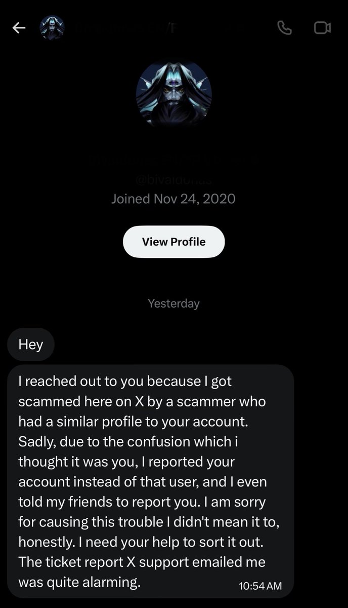 AzraelVedovaVT's tweet photo. Anyone else getting these stupid ass messages or it’s it just me? #Vtuber #ENVtuber https://t.co/y9IeTildA7