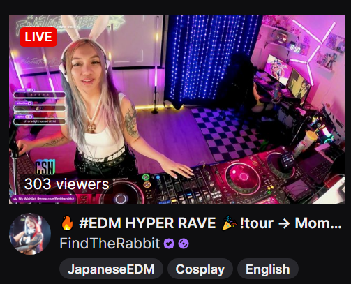 ⋆🌙 ⋆ CTRL+F:『🐇』🎧🔜 MomoCon + FRI RAVE tweet media