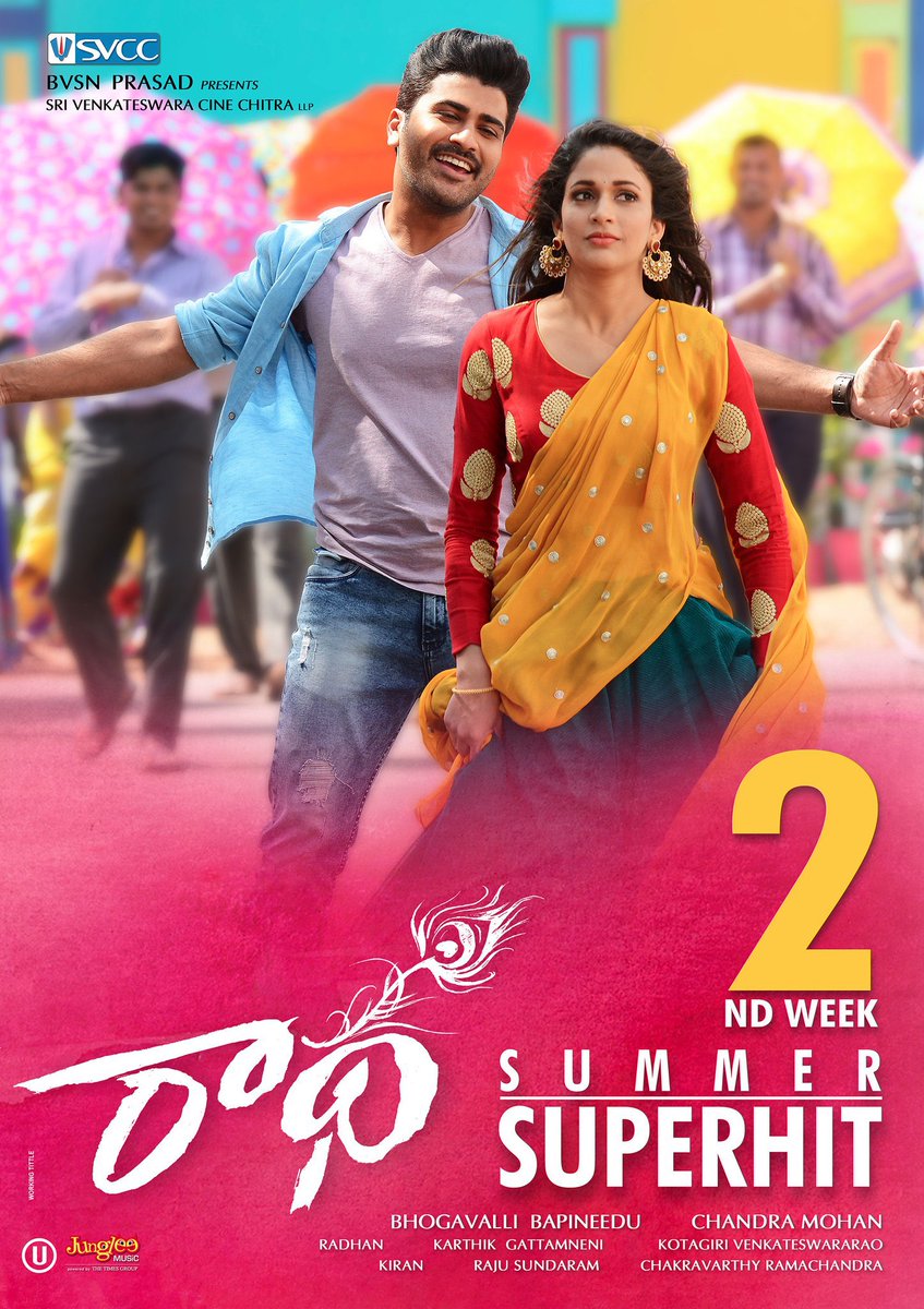 ursniresh's tweet photo. #9YearsForRadha
@ImSharwanand @Itslavanya #Chandramohan @SVCCofficial @BvsnP #ursniresh @radhanmusic https://t.co/EadjqrZ41L