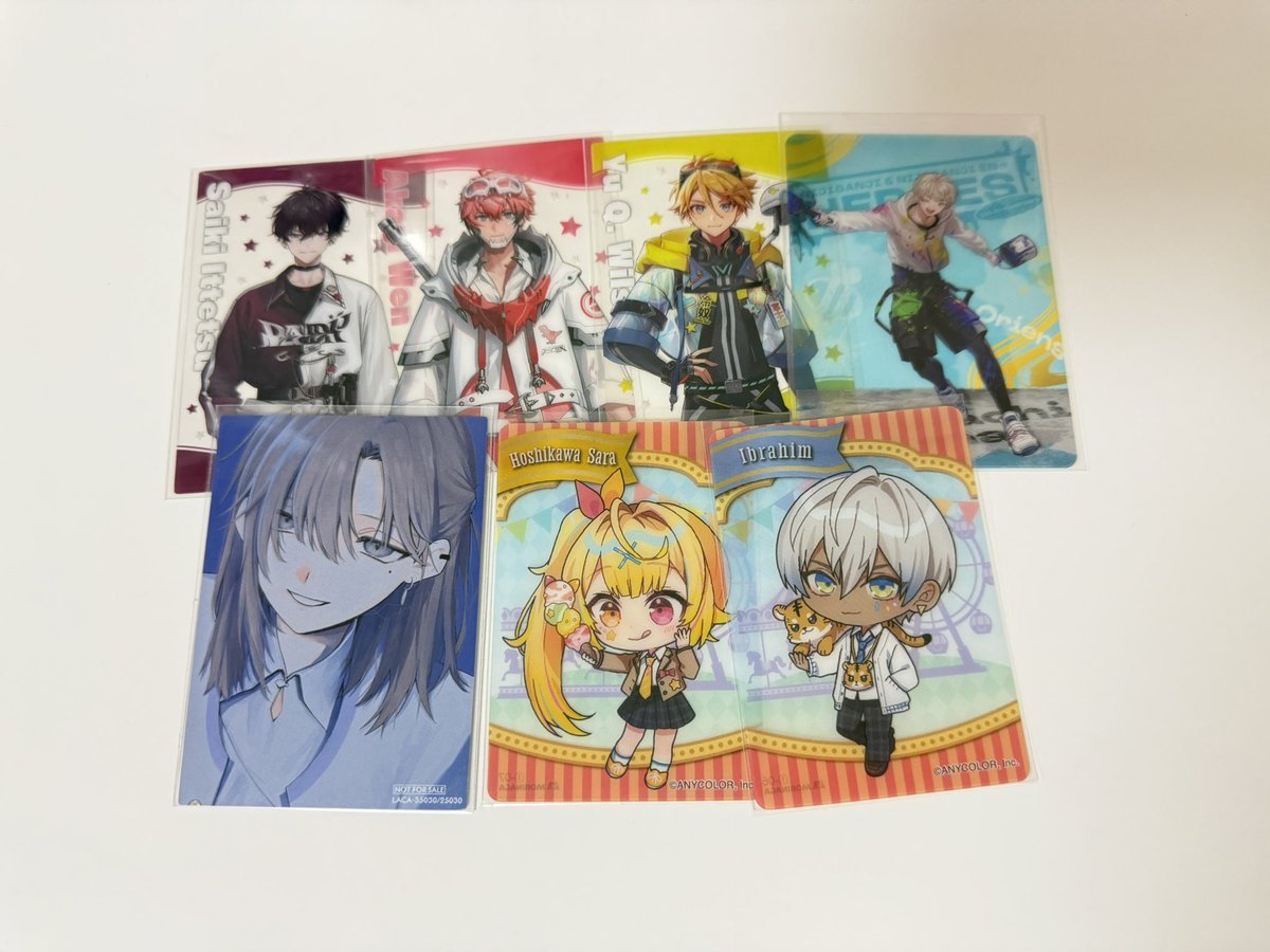 にじさんじ グッズ トレカ チェキ アクスタ 缶バッジ 買取募集 譲渡 譲