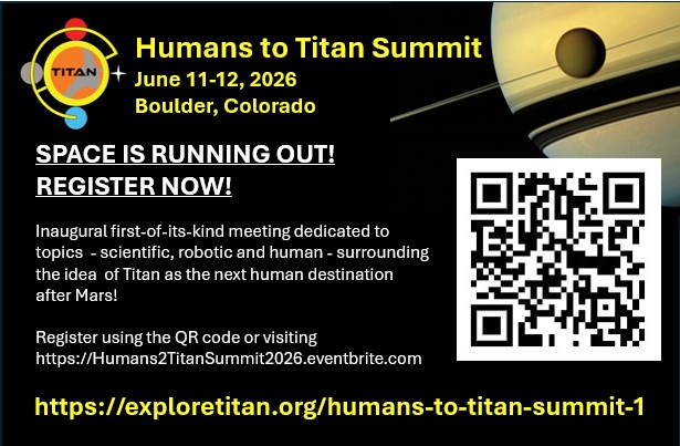 ExploreTitan's tweet photo. Time and Space is running out! Register now!
https://t.co/XWocxRr6hT

Learn more at:
https://t.co/1tAx8bAVDt https://t.co/9pitHc1J8J